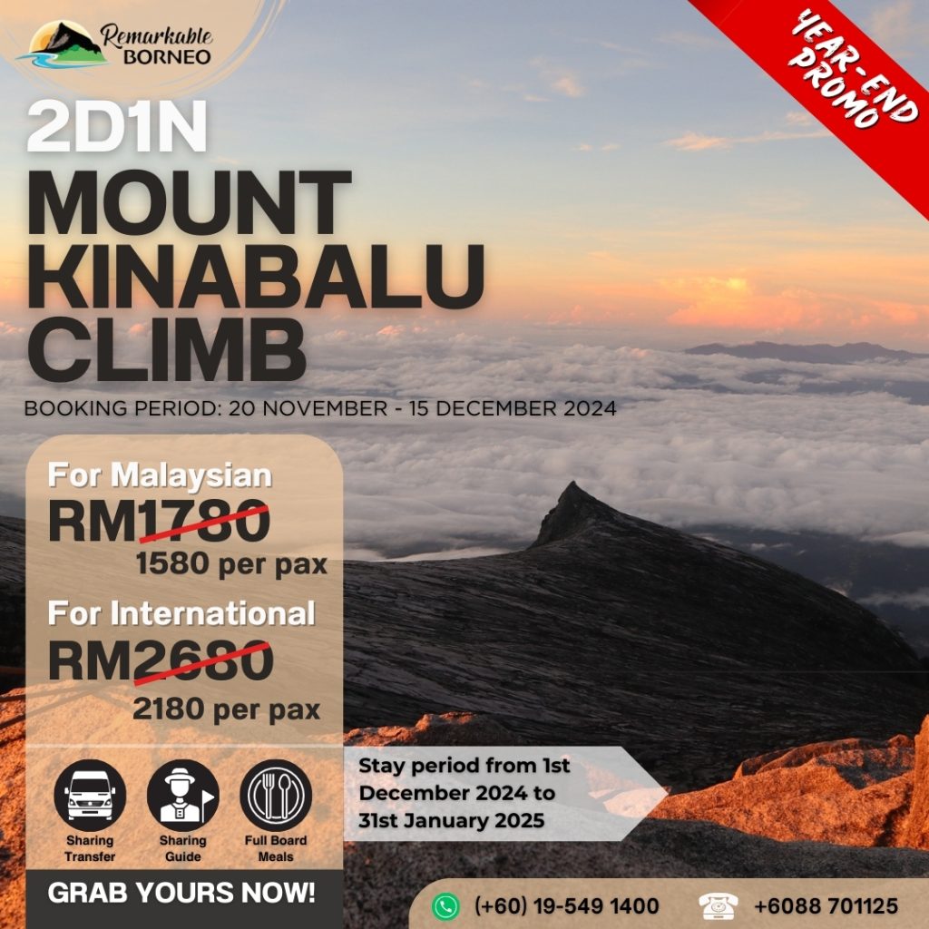 2d1n mount kinabalu climb